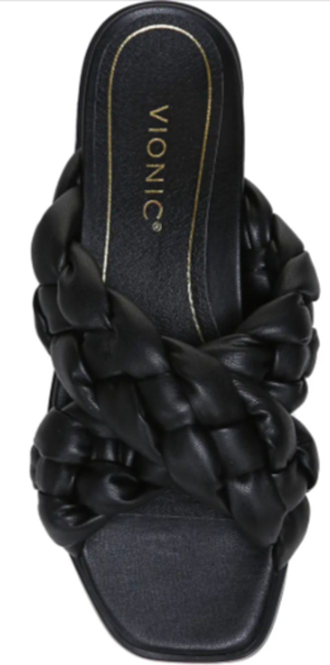Vionic Women's Kalina Braided Slide Sandals Size 9